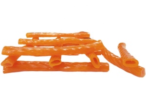 Bonbons mous à saveur fruitée halal Réglisse gommeuse avec confiture Twist Stick Crowable Sour Belt Sucre Ingrédients - Product Image 6