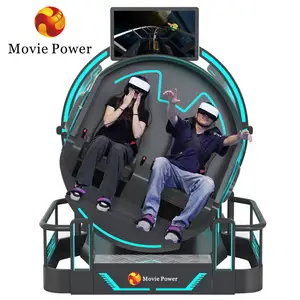 Produits de parc d'attractions 2 sièges Jeux VR à pièces Théâtre volant Parc à thème VR/AR/MR Divertissement