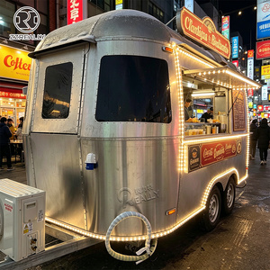 Voll Ausgestatteter Mobiler Küchenanhänger Tragbarer Kaffeewagen Kommerzieller Food-Trailer mit DOT VIN - Product Image 5