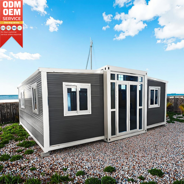 Affordable Prefab Container House Expandable Tiny Home Prefabricated House 20ft 40ft Dormitory Modular House Mobile Home