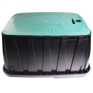 Venta al por mayor riego agrícola herramientas de riego de plástico acoplamiento sistema de riego por goteo caja de válvula caja de control - Product Image 1