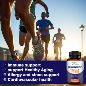 Vendita calda di capsule di Quertcetin <span class=keywords><strong>con</strong></span> vitamina C <span class=keywords><strong>zinco</strong></span> integratore alimentare per il supporto immunitario e un sano invecchiamento per adulti - Product Image 6