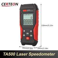 Appareil portable sans contact à double mode pour mesurer la vitesse de moteur et d'engin Tachymètre laser
