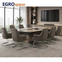 Chaise de bureau en cuir EGROspace pour direction, réception, salle d'attente et visiteurs – Fabrication usine