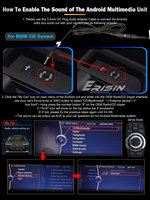 UE ES3360I 2K IMAX IPS Android 14 Qualcomm Snapdragon coche estéreo GPS para BMW E90 E91 E92 E93 E60 E61 E63 E64 REPRODUCTOR DE DVD del coche