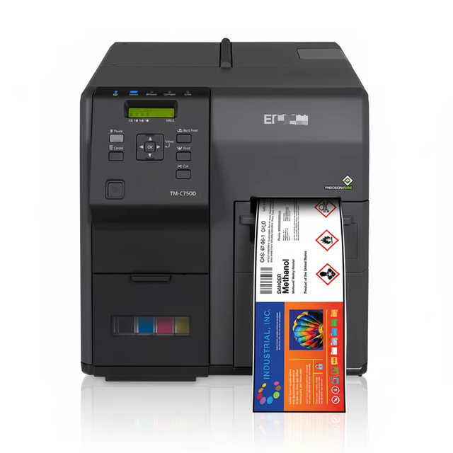 TM-C7520G Inkjet Desktop USB 2.0 Ethernet Full-color High-quality Performance Durable Rugged Design Label Printer Stock