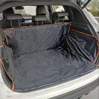 Coussin de siège auto pour animaux de compagnie, imperméable et anti-salissures, épais, confortable, simple, économique, résistant, noir