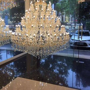 European Style Crystal Chandelier Multi Head Round LED <b>Light</b> Source E26 Switch Control Home Living Room <b>Dining</b> Room Bedroom - Product Image 4