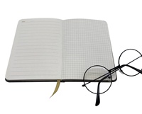 Hersteller Custom ized Rough Leather Notebook Hardcover Gravur Logo Rohlinge Notebook A6 A5 Square Journal Tagebuch Agenda
