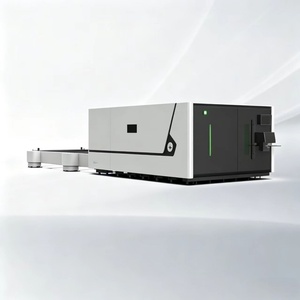 Cortadora Láser de Caja Cerrada con Mesa de Intercambio Hidráulica <span class=keywords><strong>y</strong></span> Cambio Automático de Placas para Procesamiento de Chapa Metálica - Product Image 3