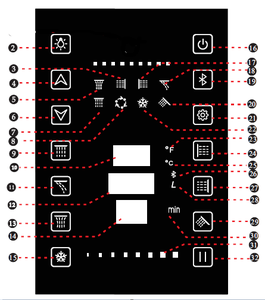 SUNDREAM ผู้ผลิตร้อนขาย H306N เทอร์โมดิจิตอลแผงฝักบัวอาบน้ำสมาร์ท - Product Image 4