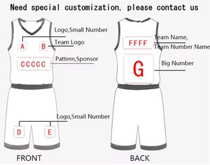 Camiseta de Baloncesto Personalizada de Fábrica con Logotipo Impreso, Transpirable, de Secado Rápido, sin Mangas, Estilo Americano, de Malla, en Blanco - Product Image 5