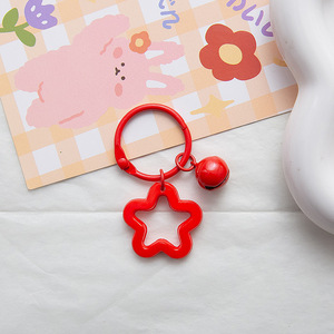 พวงกุญแจอะคริลิกรูปดาวห้าแฉกสีสันสดใส ชุดหูฟัง พร้อมแจ้งเตือนการสูญ<span class=keywords><strong>หาย</strong></span> ของตกแต่งกระเป๋าคู่รักน่ารัก - Product Image 4