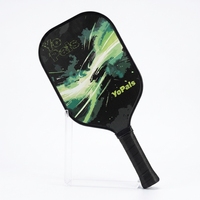 Raquette de pickleball en fibre de verre pour usage quotidien décontracté, petit MOQ, logo personnalisé