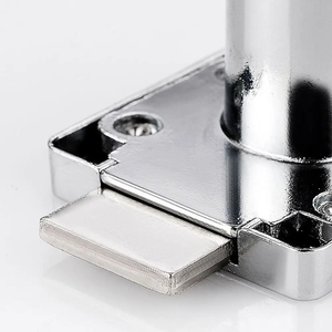 Nouvelle serrure de tiroir de bureau en acier laminé à froid, en alliage de zinc avec clés, loquet de meuble, quincaillerie antivol pour porte de meuble et armoire - Product Image 2