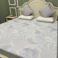 Tissu de couche d'air en bambou tricoté Jacquard imperméable pour protège-matelas taie d'oreiller Textile de maison