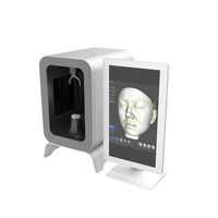 Machine faciale de scanner de testeur d'analyseur UV de diagnostics de peau 3D pour le diagnostic dermatologique