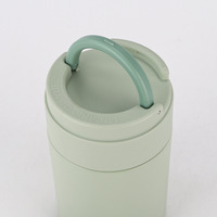 Conteneur alimentaire isotherme en acier inoxydable 316 de 500 ml avec couvercle et cuillère pliable