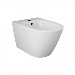 Bidet mural 58 cm finition noir mat avec fixation dissimulée design moderne - Product Image 3