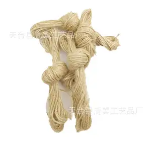 Burlap Band Bogen China Herstellungsmaschine Lieferant buntes natürliches Raffia Jute Seil