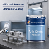 Apprêt acrylique durable ACSA-LB-W à base d'eau à faible durcissement pour composants électroniques intelligents