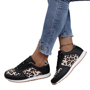 2024 Mùa Thu Xu Hướng Mới Giản Dị Leopard In Đi Bộ Phong Cách Giày Phụ Nữ Kích Thước Lớn Cross-Biên Giới Thương Mại Châu Âu Hoa Kỳ - Product Image 5