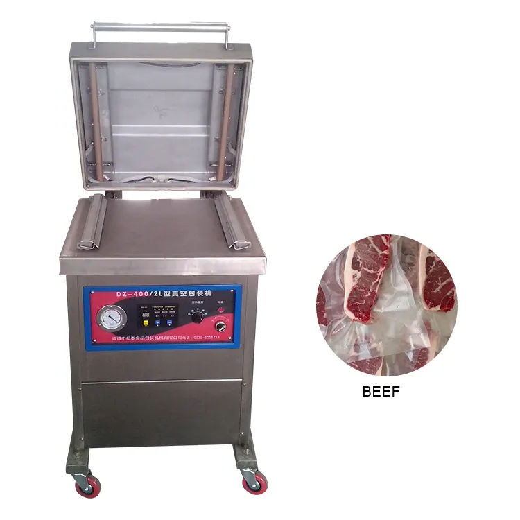 Big capacity for single chamber vacuum packaging machine for fish egg and chicken with Ce Certification from Amy