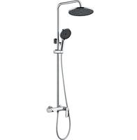 Ensemble de douche et baignoire de luxe de haute qualité, robinet hybride en laiton avec jet et système de massage pluie, design moderne, garantie 5 ans