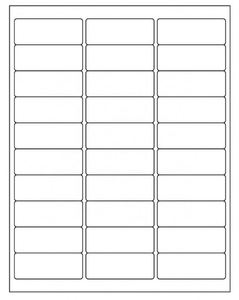 Étiquettes d'<span class=keywords><strong>adresse</strong></span> auto-adhésives blanches A4 découpées à l'emporte-pièce Étiquettes postales vierges sans bois pour étiquettes d'emballage en demi-feuille FBA 2UP 6UP 30UP - Product Image 1