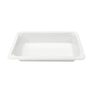 China Inflight Cpet Tray Factory Price Airline Meal Box White Ovenable Disposable Plastic Meal Prep Tray
