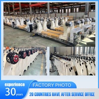 Oray - Soporte de Rodillos Hidráulico de Doble Estación, Desbobinador de Bobinas de Papel sin Eje, Máquina de Cambio Continuo de Rollos para Cartón Corrugado
