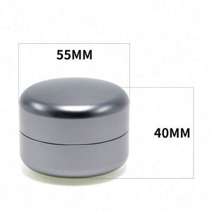 Pot de rangement en aluminium de haute qualité, conteneur de 2,2 pouces pour herbes et épices, logo personnalisé - Product Image 6