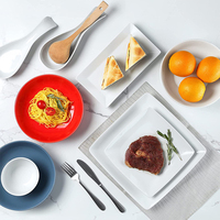 Usine DongYu de gros plateau de service en mélamine de qualité alimentaire avec poignée plateau écologique pour barbecue