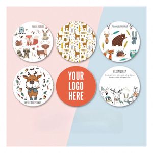 Custom Printed Ceramic <b>Coasters</b> - Absorbent <b>Car</b> Cup Mats for Wedding Souvenirs & Promotional Gifts - Product Image 1