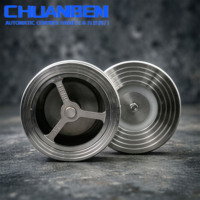 Vanne anti-retour à disques CHUANBEN en fonte, acier moulé, acier inoxydable, manuelle, haute température, haute pression pour l'huile