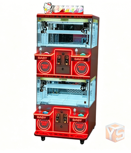 ZDYS Vente directe usine Toy Story House Console <span class=keywords><strong>de</strong></span> jeu grue à monnayeur pour quatre joueurs, pour mini-poupées, en acrylique et métal US - Product Image 3