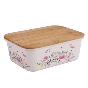 Boîte à lunch <span class=keywords><strong>écologique</strong></span> en plastique RPET de haute qualité, à base d'amidon de maïs - Product Image 3