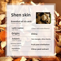 Huiles essentielles de peau de mandarine distillées biologiques OEM ODM, diffuseur de parfum, aromathérapie, soin de la peau, matière première, huile pure naturelle
