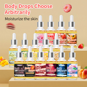Cross-border Exclusive OEM <strong>Body</strong> Drops Massage Essential <strong>Oil</strong> 100% Pure Glycerin Infused Strawberry Cake Scent <strong>Moisturising</strong> - Product Image 1