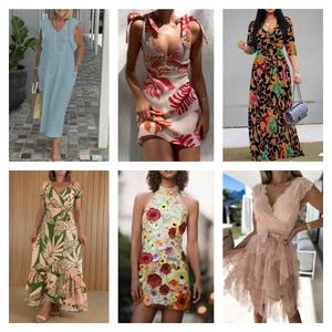Mix Dresses Brand Discount Women's Clothing Clearance Wholesale Women Used <b>Clothes</b> Stock - Product Image 4