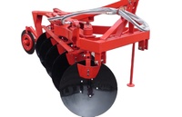 Charrue à disques réversible pour tracteur, travail du sol dur, champ sec, 3, 4, 5, 6 disques, 50-100 CV