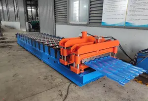 Hot Selling Glazed Tile Metal Roofing Sheet Rolling Forming Machine