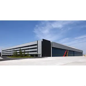 China High Quality Prefabricated Building Modular Design Quality Steel Structure Hall / Warehouse / Workshop / Hangar