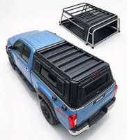 Couverture de benne rigide en acier Viper pour pick-up et topper de benne avec porte-bagages pour Ranger