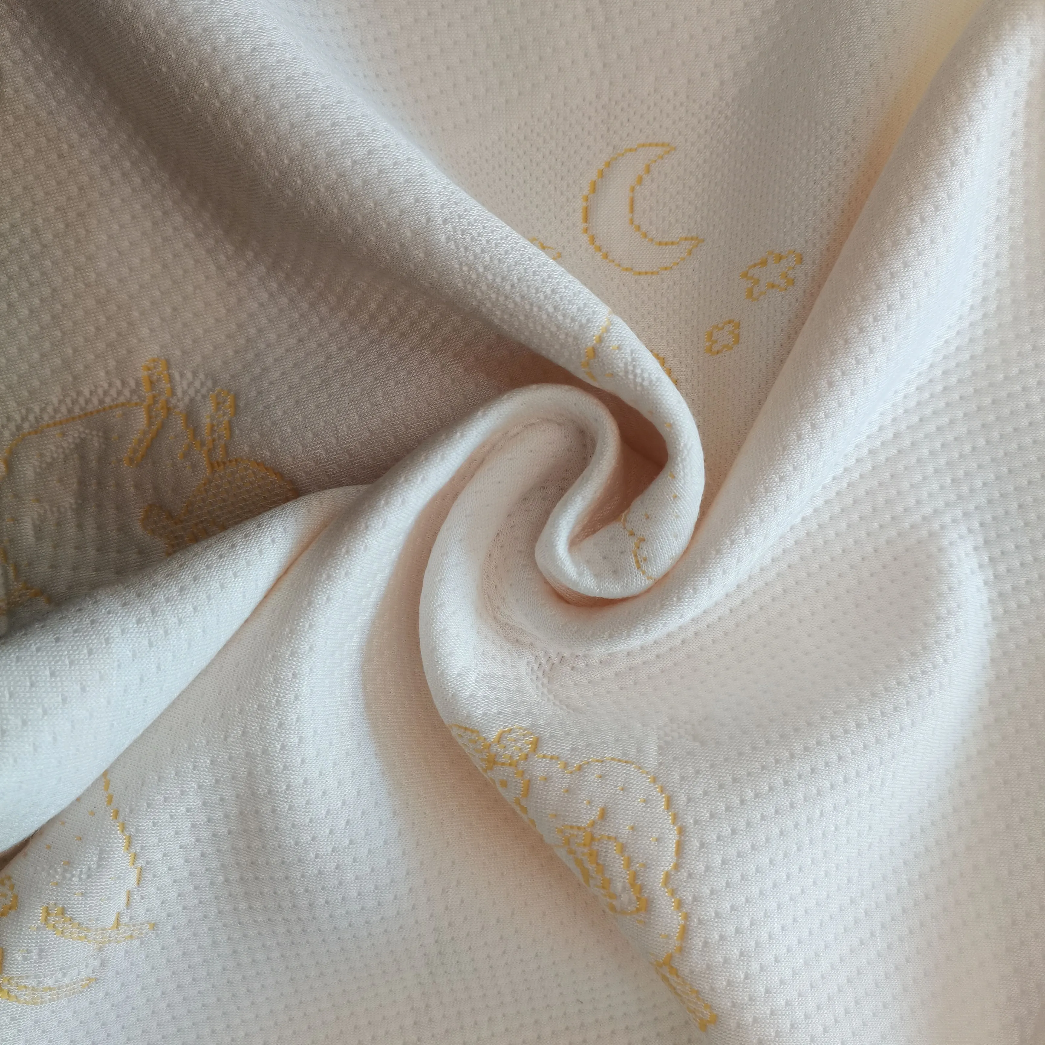 High Quality Stretchable Jacquard Mattress Fabric Printed Fabric Knitted Fabric Rayon