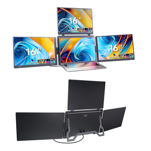 Nuovo Schermo Quadruplo OEM ODEM Distribution 2026, Estensore <span class=keywords><strong>Monitor</strong></span> Portatile da 16'' per Laptop - Product Image 1