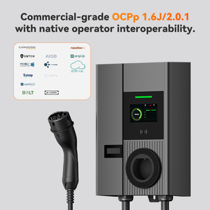 เครื่องชาร์จรถยนต์ไฟฟ้า IP55 กันน้ำ มาตรฐาน CE 7Kw 11KW 22KW 1 เฟส 3 เฟส 220V 380V  4G Ethernet Wifi จากเซินเจิ้น สำหรับการชาร์จรถยนต์ - Product Image 2