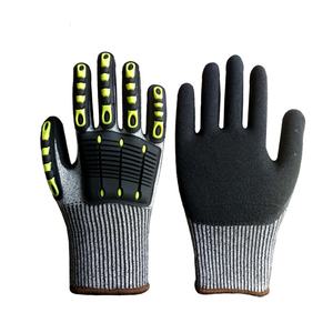 Guantes de Seguridad Resistentes a Impactos con Recubrimiento de Nitrilo HPPE, Venta al Por Mayor Directa de Fábrica, Personalizables, Aprobados por ANSI para Escalada en Roca - Product Image 4