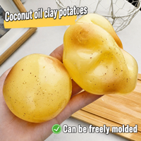 Nieuwe stijl TPR vormbare mini aardappel squishy speelgoed kokosolie jelly fidget bal stress verlichting knijp speelgoed voor volwassenen en kinderen