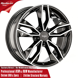 MSW 71 Custom Alloy Wheels <strong>Rim</strong> 17-19 Inch 5x105 5x120 for BMW 3 Series Chevrolet Cruze <strong>Opel</strong> <strong>Astra</strong> Alfa Romeo Giulia Volkswagen - Product Image 1